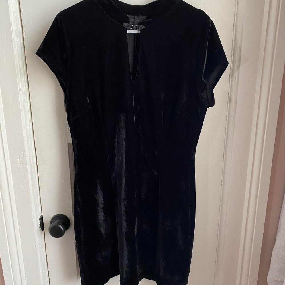 Reformation Black Mini Dress